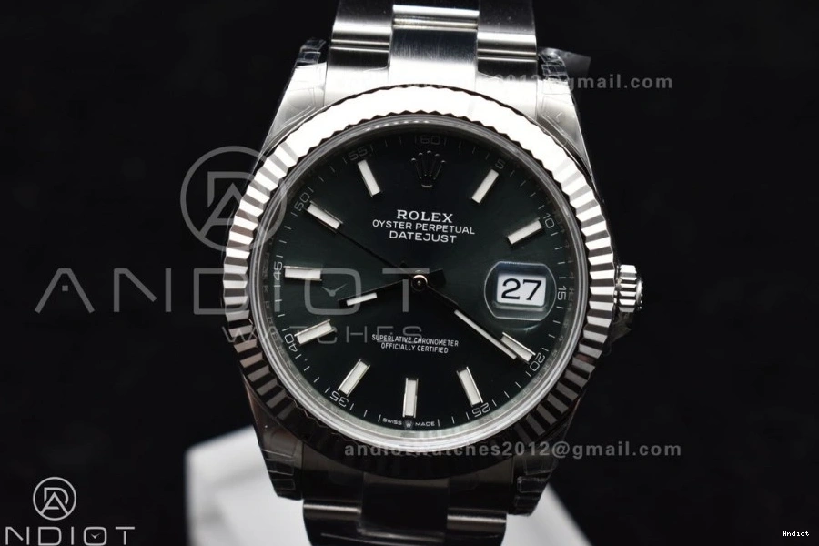 Green 904L Bracelet Oyster VS3235 41 Edition DateJust 1:1 Best 126334 Dial VSF SS On 0501